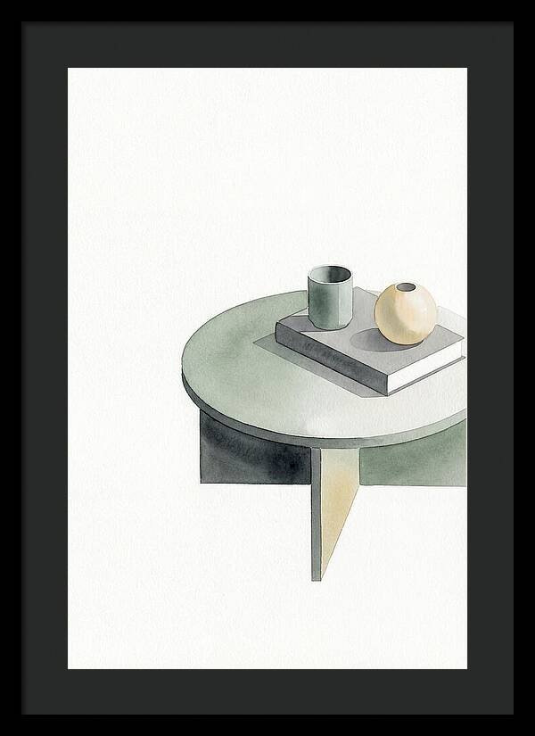Minimalist Coffee Table Composition