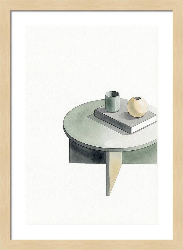 Minimalist Coffee Table Composition