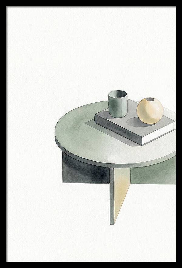 Minimalist Coffee Table Composition