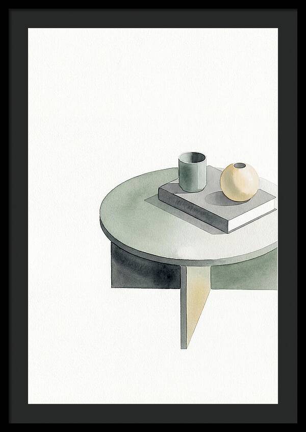 Minimalist Coffee Table Composition