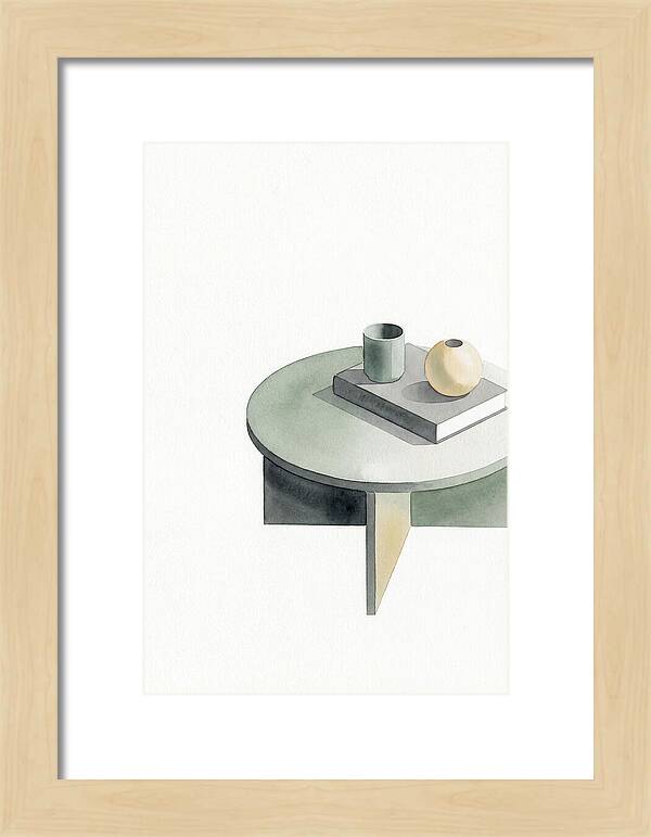 Minimalist Coffee Table Composition