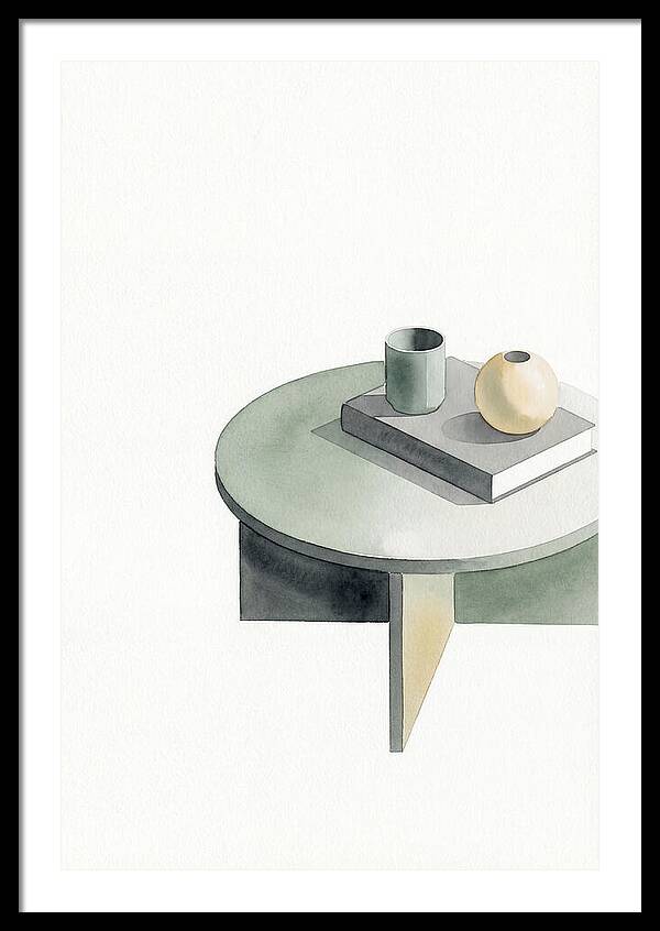 Minimalist Coffee Table Composition