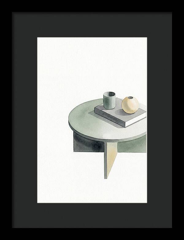 Minimalist Coffee Table Composition