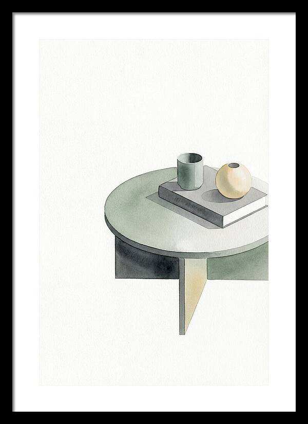Minimalist Coffee Table Composition