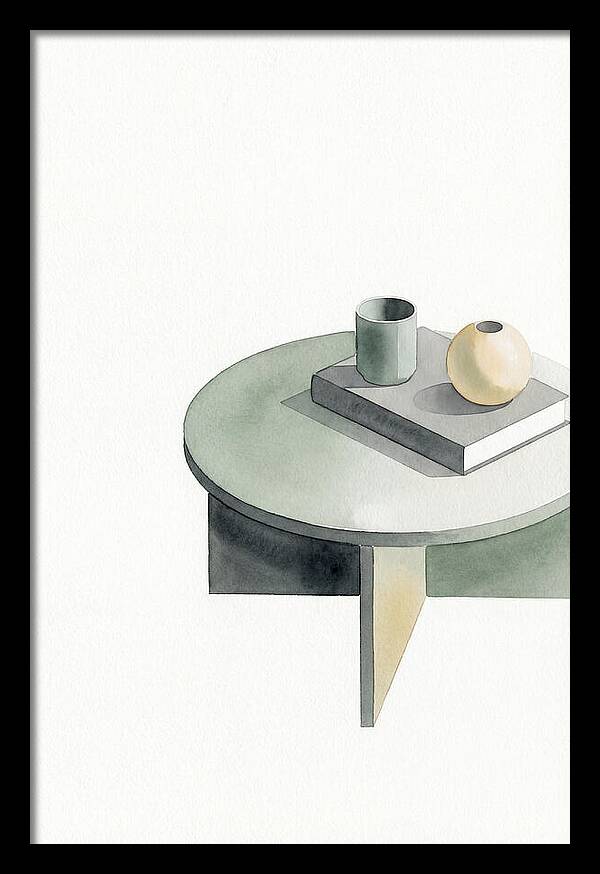 Minimalist Coffee Table Composition