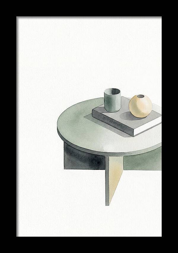 Minimalist Coffee Table Composition