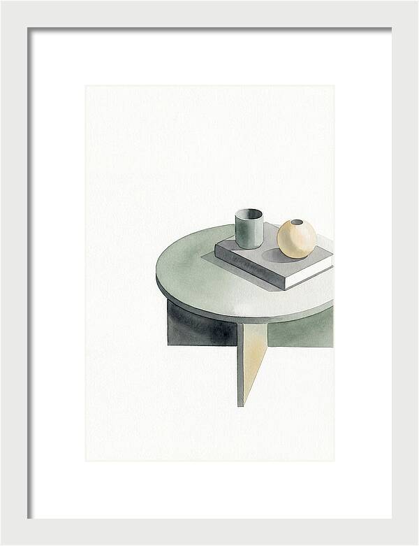 Minimalist Coffee Table Composition