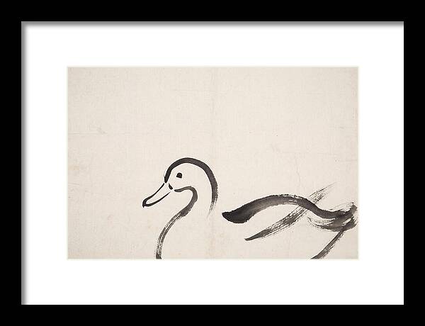 Minimalist Duck Illustration