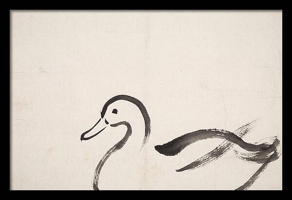 Minimalist Duck Illustration