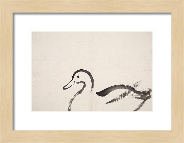 Minimalist Duck Illustration