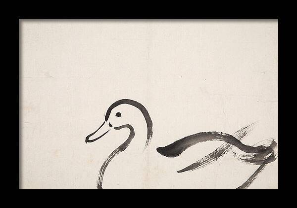 Minimalist Duck Illustration