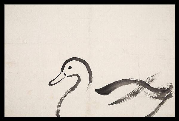 Minimalist Duck Illustration
