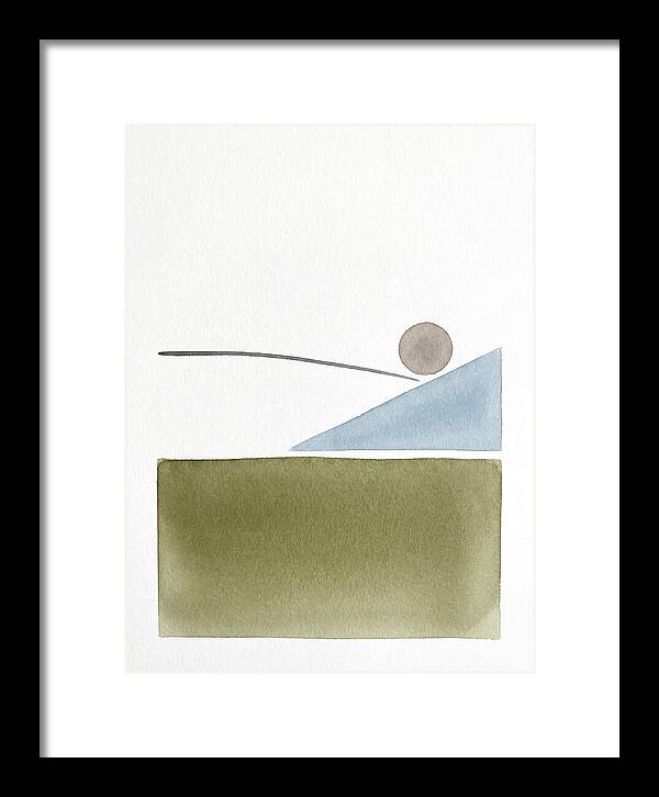 Minimalist Farmland Landscape