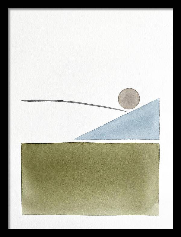 Minimalist Farmland Landscape