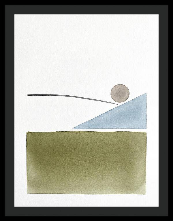 Minimalist Farmland Landscape