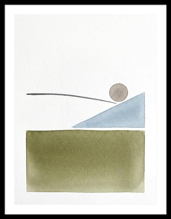 Minimalist Farmland Landscape