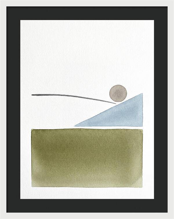 Minimalist Farmland Landscape