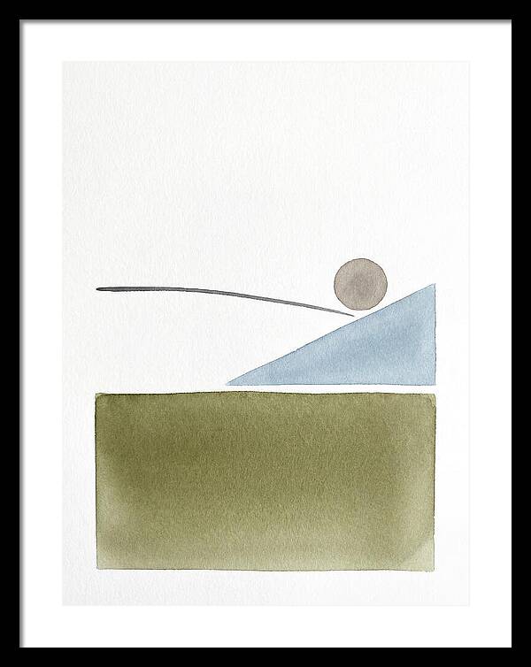 Minimalist Farmland Landscape