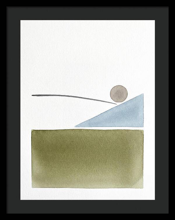 Minimalist Farmland Landscape