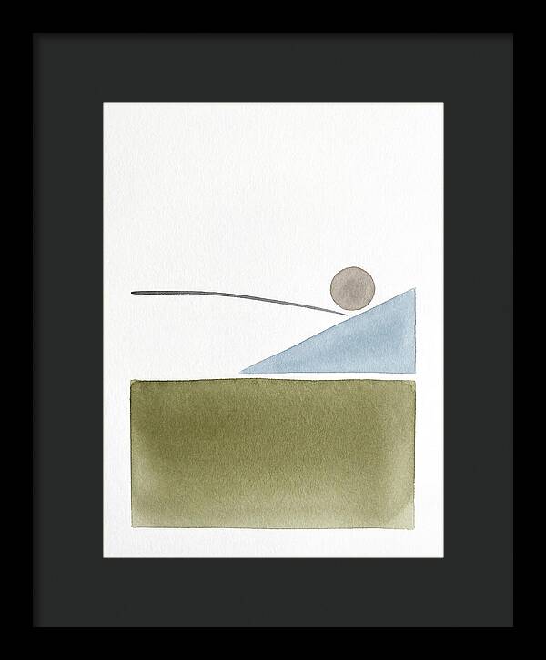 Minimalist Farmland Landscape