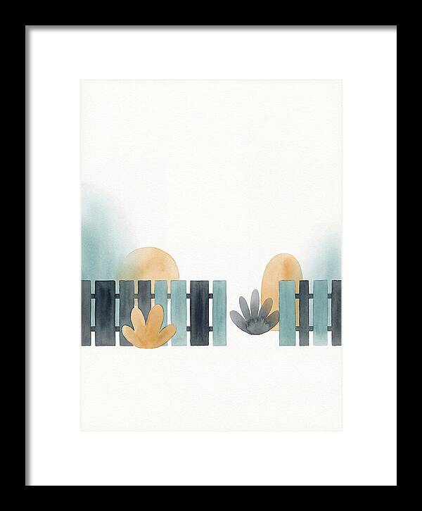 Minimalist Fence Landscape