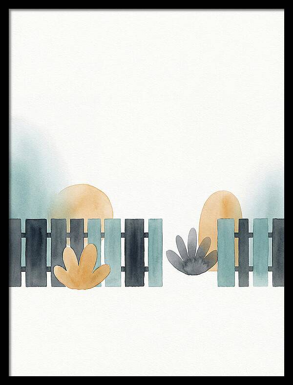 Minimalist Fence Landscape
