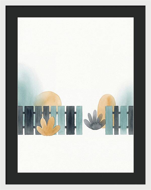 Minimalist Fence Landscape