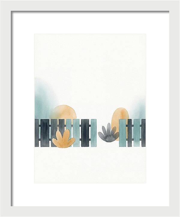 Minimalist Fence Landscape