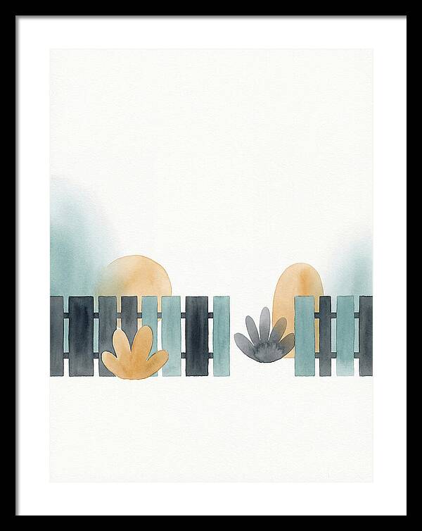Minimalist Fence Landscape