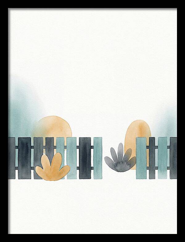 Minimalist Fence Landscape