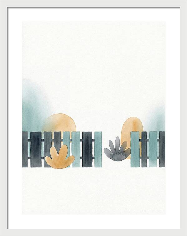 Minimalist Fence Landscape
