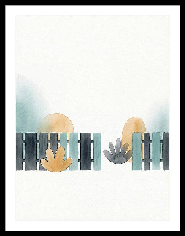 Minimalist Fence Landscape