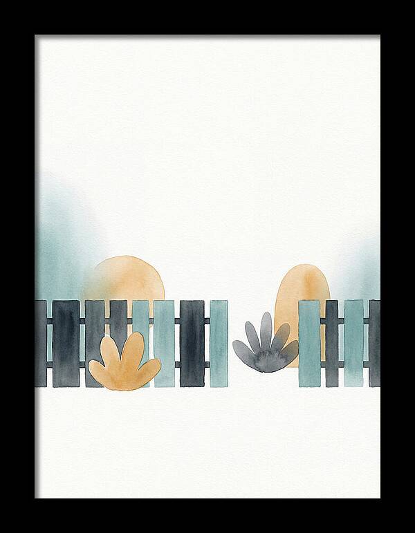 Minimalist Fence Landscape