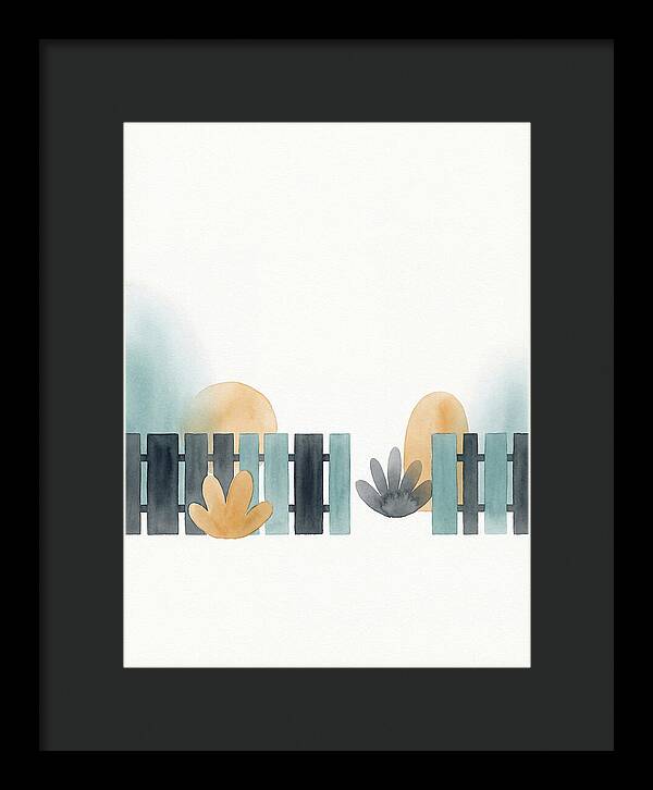 Minimalist Fence Landscape
