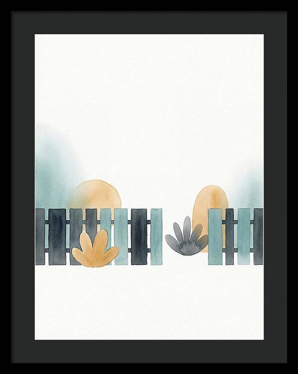 Minimalist Fence Landscape