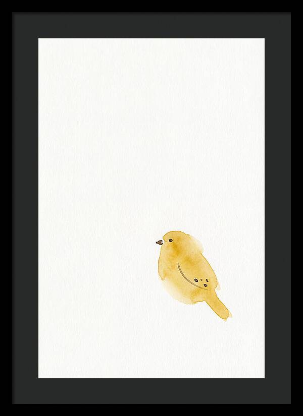 Minimalist Finch Illustration