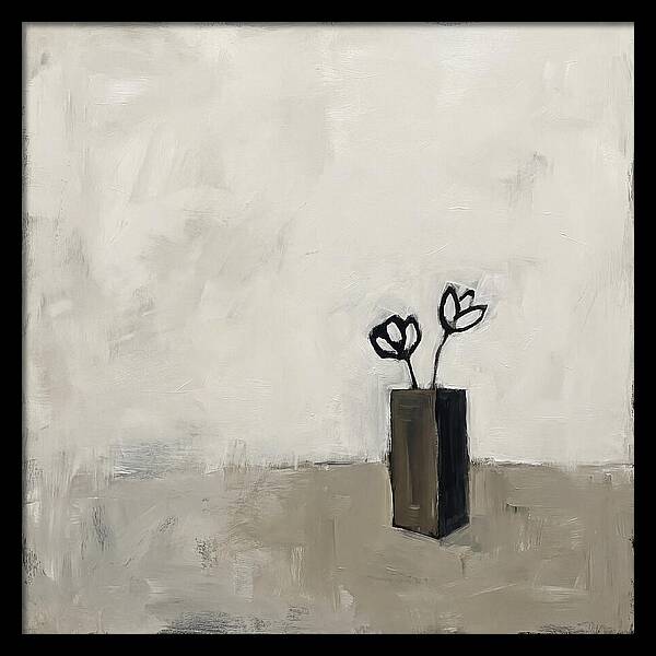 Minimalist Flower Vase Composition