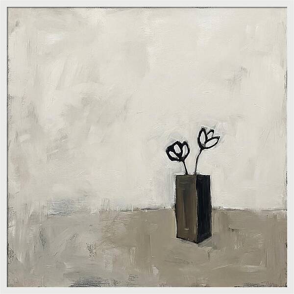 Minimalist Flower Vase Composition