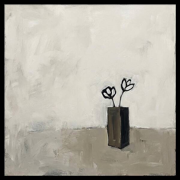 Minimalist Flower Vase Composition