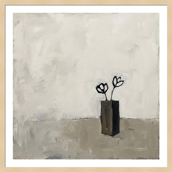 Minimalist Flower Vase Composition