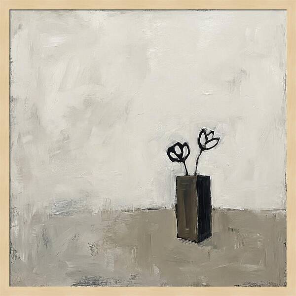 Minimalist Flower Vase Composition