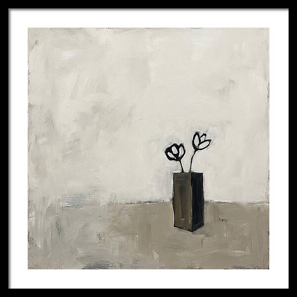 Minimalist Flower Vase Composition