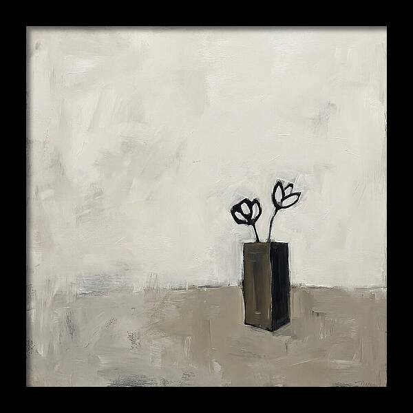 Minimalist Flower Vase Composition