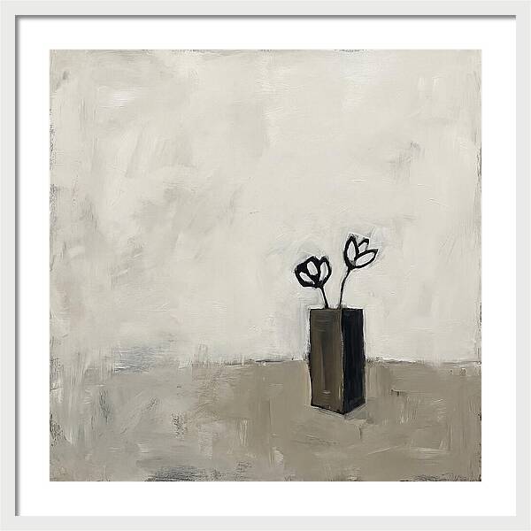 Minimalist Flower Vase Composition