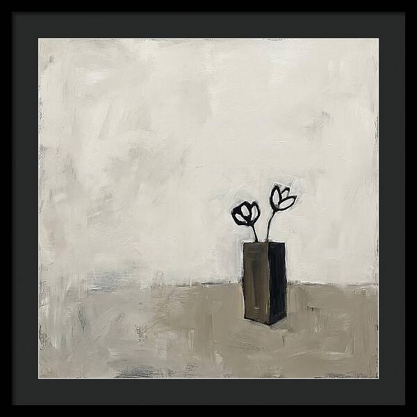 Minimalist Flower Vase Composition