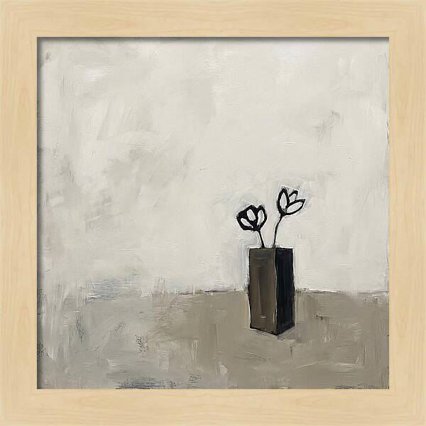 Minimalist Flower Vase Composition