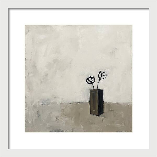 Minimalist Flower Vase Composition