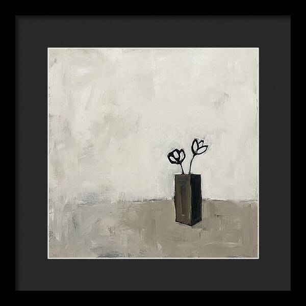 Minimalist Flower Vase Composition