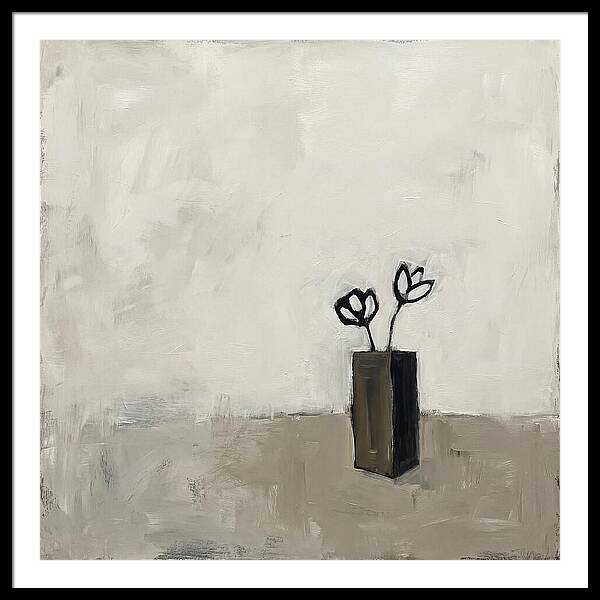 Minimalist Flower Vase Composition