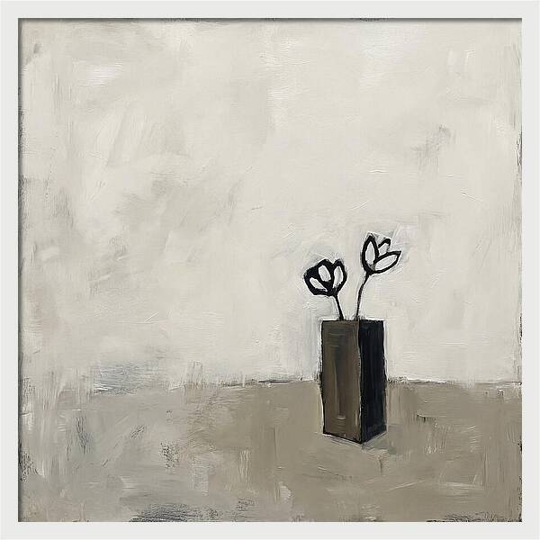 Minimalist Flower Vase Composition